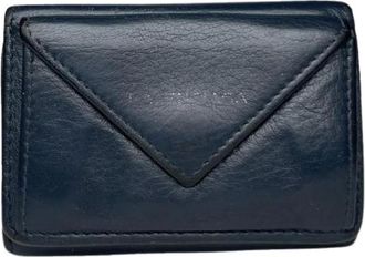 Balenciaga Pre-owned Portafoglio/Portacarte Vintage - - Pre-owned - Donna - Blu - ONE SIZE