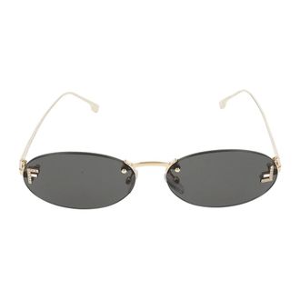 Fendi Sunglasses, unisex, Yellow, ONE SIZE, Stylish Sunglasses Maison Fe4075Us