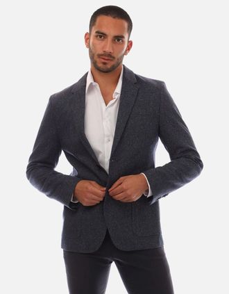 HUGO BOSS Mens Areltu Blazer Jacket - Navy - Size: 36/Regular