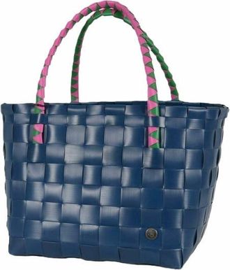 Handed By Paris Brights Recycled Tote Bag in Dark Blue at Nordstrom, Size Medium