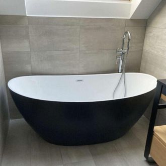 Ambra Maya 150 - Ba&ntilde;era - Negro - 150cm
