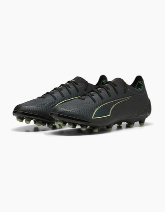 Puma Mens 6 Ultimate AG Firm Ground Football Boots - Black - Size: 11.5