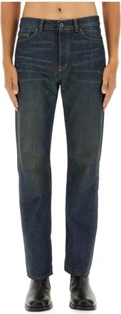 Our Legacy First Cut Straight-Leg Jeans - Heren - Jeans - Blauw - Maat: W33 Katoen