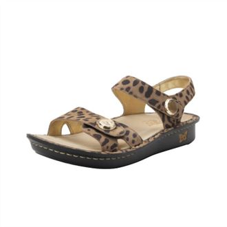 Alegria Womens Adjustable Strap Sandals In Savage