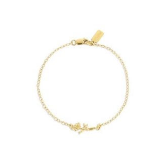 Set & Stones Elsie Birth Flower Bracelet in Gold /June at Nordstrom
