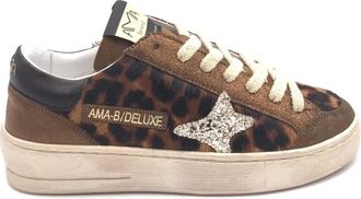 Ama brand Schoenen, Dames, Bruin, 41 EU, Katoen, Slam Sneakers