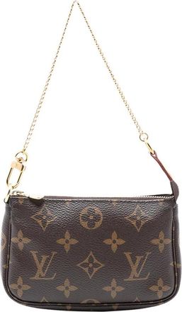 Louis Vuitton Pre-owned Mini Bags, female, Brown, Size: ONE SIZE Pre-owned Mini Top Handle Bag