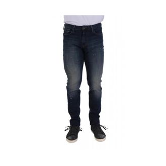 Emporio Armani Jeans, Heren, Blauw, W32, Katoen, J06 Slim-fit Jeans
