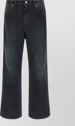Marni wide leg cargo trousers back pocket