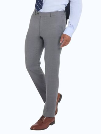 Tommy Hilfiger Modern-Fit Dean Solid Pants In Gray