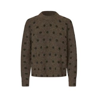 Sams&oslash;e & Sams&oslash;e Maglione Anour O-N - - Knitwear - Donna - Marrone - S