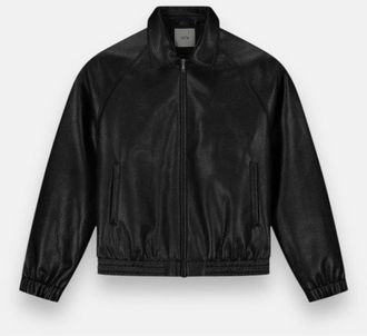 Arte Jassen, Heren, Zwart, S, Leer, Light Jassen