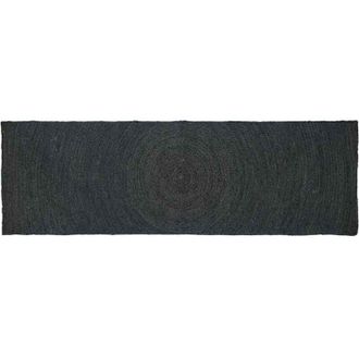 vidaXL Alfombras De &Aacute;rea Rectangular Gris Oscuro 80 X 300 Cm Yute Vidaxl