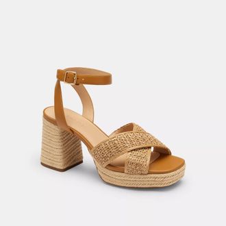 Coach Block Heel Sandal