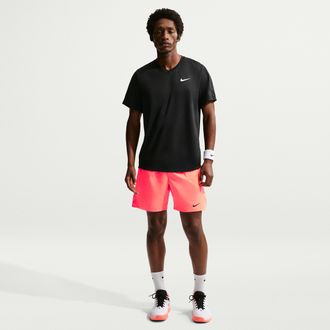 Nike Mens Court Victory Dri-FIT 7 Tennis Shorts in Pink | FD5380-804