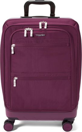 Baggallini Set Wave 22in 4 Wheel Hybrid Carry-On Suitcase