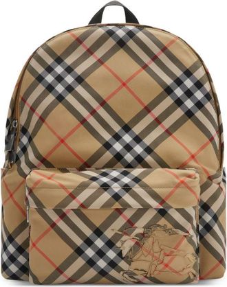 Burberry Check Small Backpack