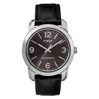 Timex Main Street Quartz Black Dial Mens Watch TW2R86600