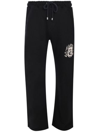 Amiri Lion track pants - men - Cotton - L - Black
