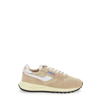 Autry Reelwind Lage Sneakers - Heren - Sneakers - Beige - 46 EU - Katoen - Schoenen