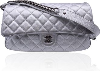 Chanel Leather Shoulder Bag Timeless/Classique