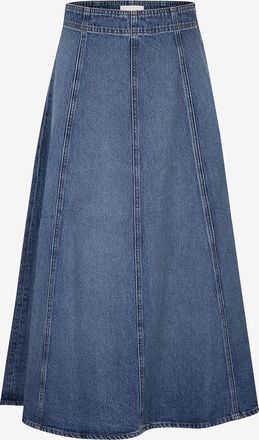 Ulla Johnson Midirock aus Denim Uma Danube