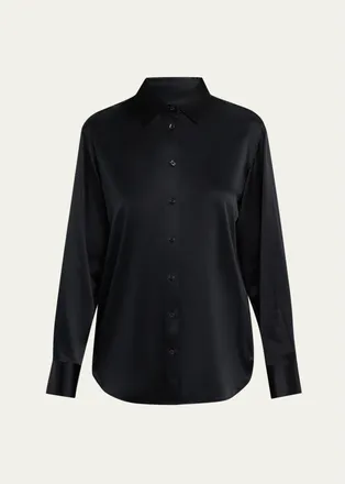 A.L.C. Mason Stretch Silk Shirt
