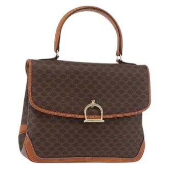 Celine Pre-owned Handbags, female, Brown, Size: ONE SIZE Pre-owned Vintage Hand Bag
