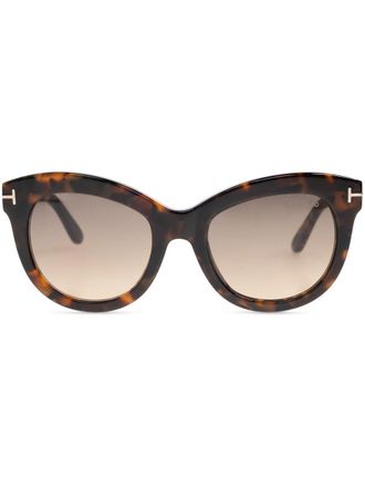 Tom Ford Eyewear Occhiali da sole Odette - Marrone