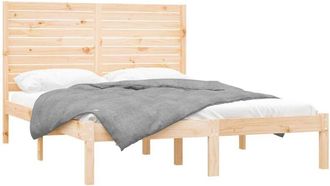 vidaXL Estructura De Cama Madera Maciza De Pino 120x200 Cm Vidaxl
