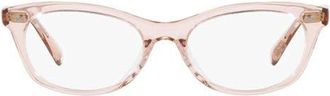 Oliver Peoples 51mm Square optical glasses in Rose Gold at Nordstrom
