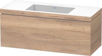Duravit Duravit L-cube Conjunto Encastrado Suspendido, 1 Extra&iacute;ble, Sin