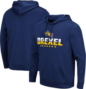 Colosseum Mens Colosseum Navy Drexel Dragons Lantern Pullover Hoodie at Nordstrom, Size Xx-Large