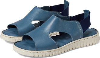Spring Step Abadessa Womens Sandals Blue : EU 42 (US Womens 10.5-11) M, Leather