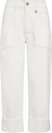 Mos Mosh Loose-fit Jeans - Dames - Loose Fit Jeans - Wit - W30 L30 - Denim - Jeans