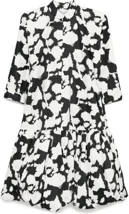 Comme Des Gar&ccedil;ons Abito con stampa grafica - Nero