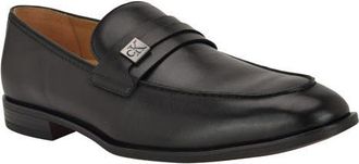 Calvin Klein Obexx Apron Toe Loafer in Black at Nordstrom, Size 10.5