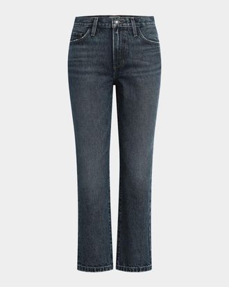 Favorite Daughter The Dot Mid-Rise Cropped Jeans