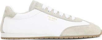 Prada Dames, Schoenen, Wit, Maat: 39 1/2 EU Leer