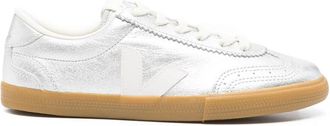 Veja Panelled Lace-up Sneakers