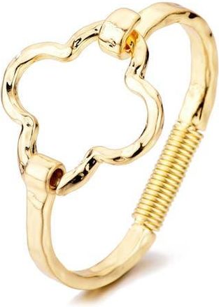 Adornia Clover Cuff Bracelet in Gold at Nordstrom Rack