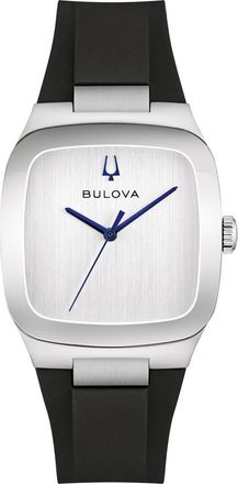 Bulova Latin Grammy Awards Edition Millennia Silicone Strap Watch, 35mm in Black at Nordstrom