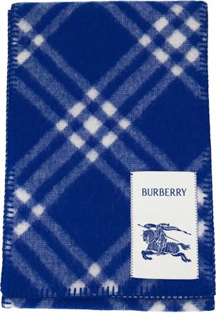 Burberry Geruite sjaal - Blauw