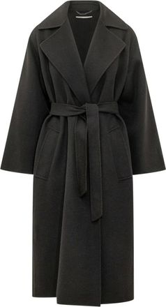 Max Mara Jassen, Dames, Zwart, 2Xs, Wol, Operoso Jas