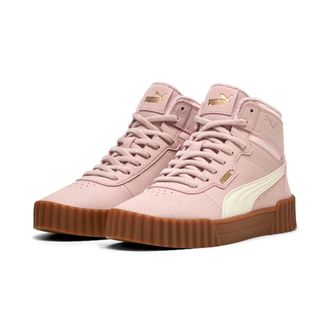 Puma Sneaker PUMA CARINA 3.0 MID WTR, Damen, Gr. 37,5, beige (mauve mist, frosted ivory), Synthetik, unifarben, Schuhe Sneaker