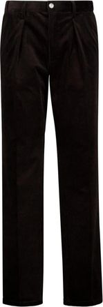 Profuomo Rechte broek - Heren - Straight fit broeken - Bruin - L - Broeken