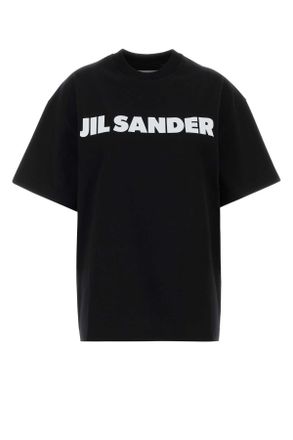 Jil Sander Black Cotton T Shirt