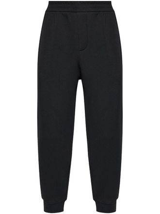 Emporio Armani elasticated track pants - Black