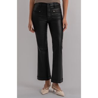 Kut from the Kloth Kelsey Crop Kick Flare Jeans in Black at Nordstrom Rack, Size 12