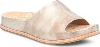 Kork-ease Tutsi Slide Sandal in Light Gold at Nordstrom, Size 10